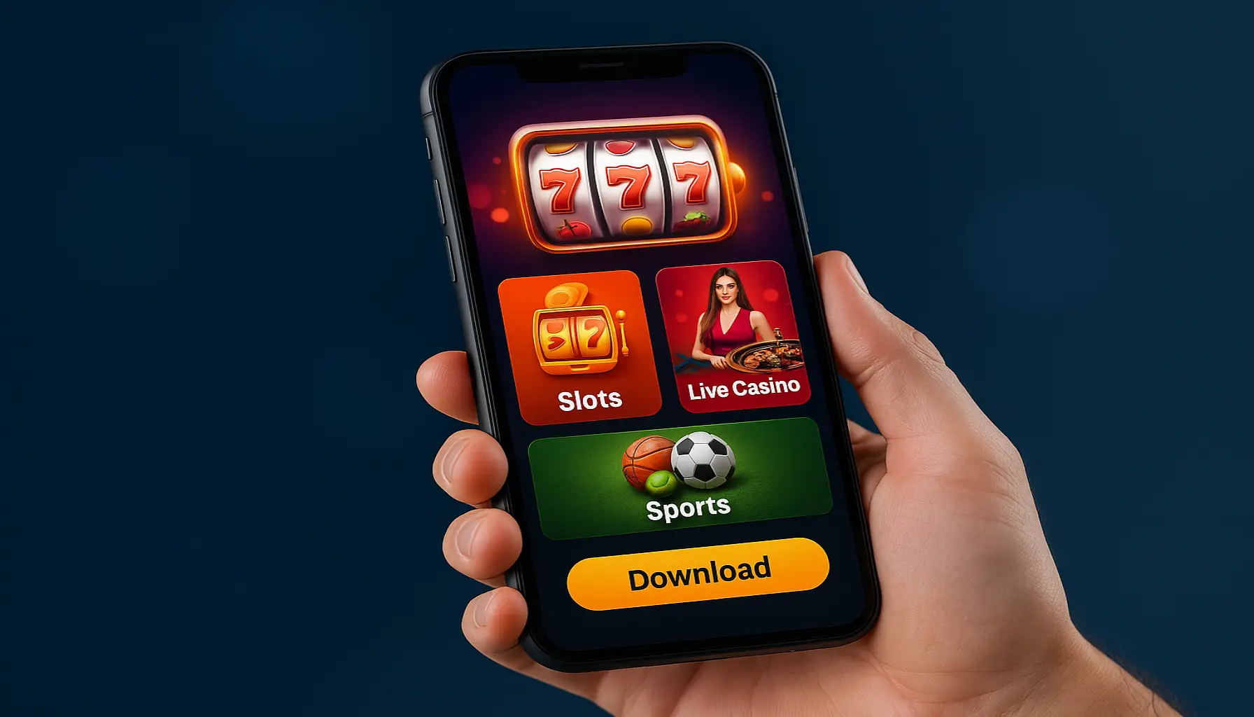 Baixar o GAMEWWW Cassino App